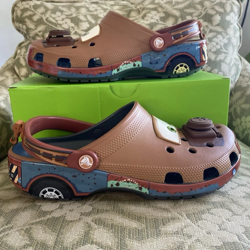 Crocs Cars Mater Classic Clog Men's 11/Women's 13